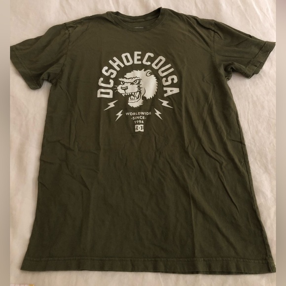 DC Other - DC Shoes T-shirt. Army Green. Mens medium. Perfect condition.